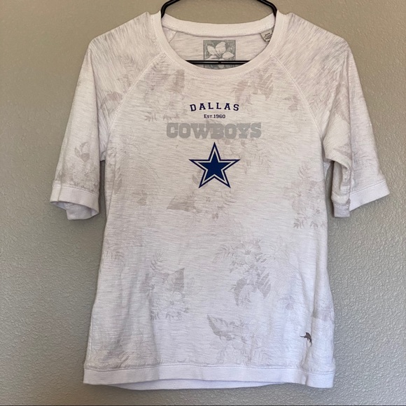 NFL Tops - Tommy Bahama | Dallas Cowboys French terry fan top